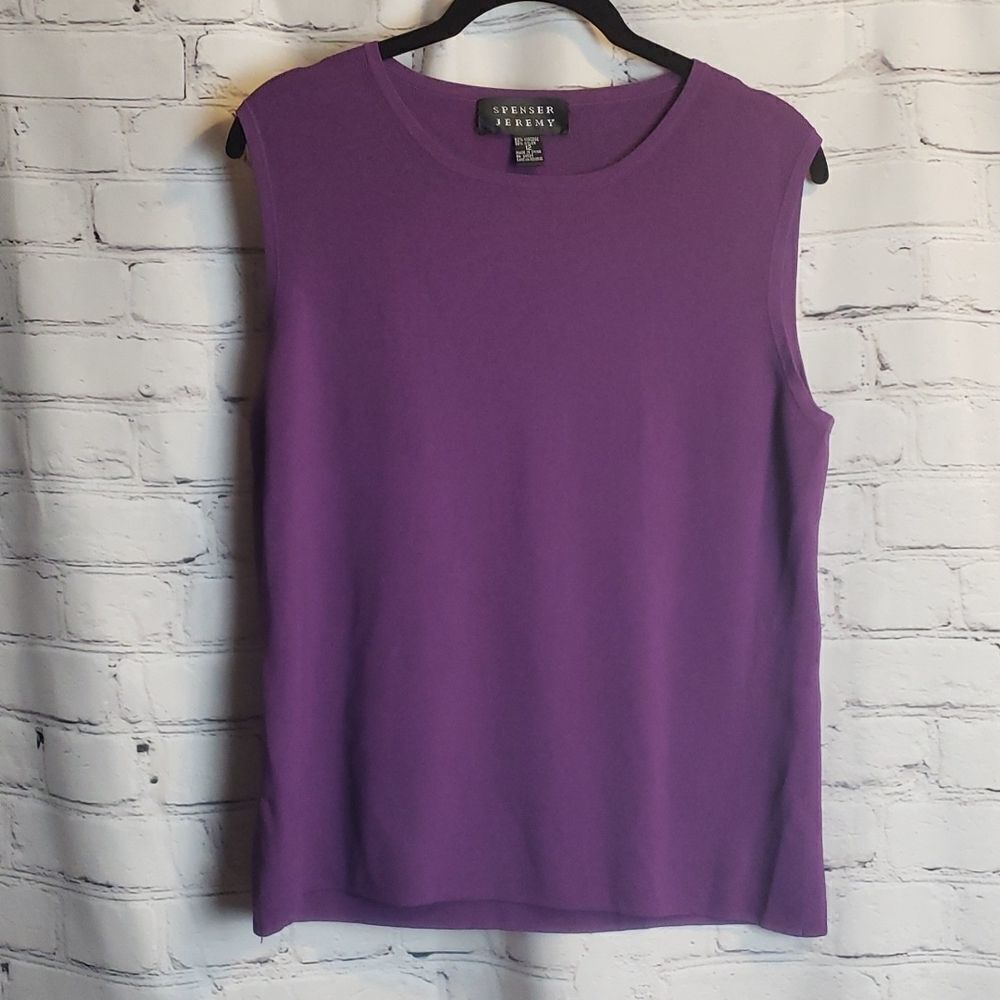 Spenser Jeremy Purple Top